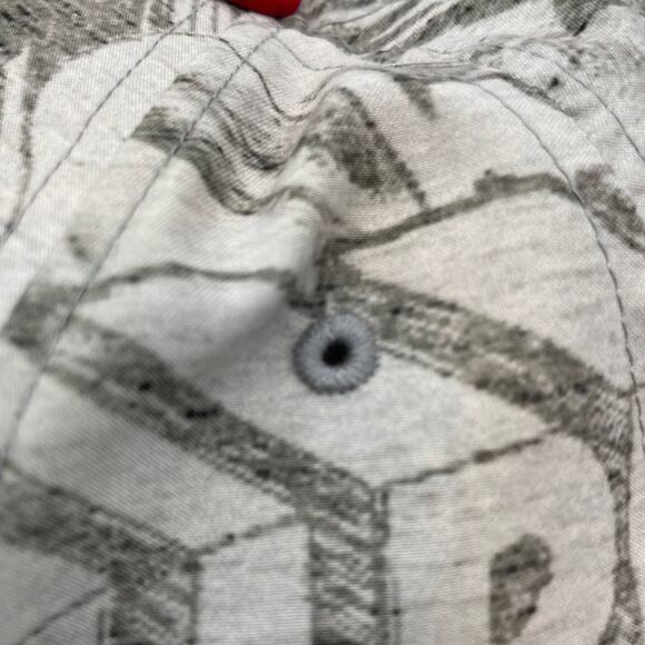 Superman Hat Cap Snapback Youth Boys Kids Gray Red DC Comics Adjustable Logo - Picture 7 of 8